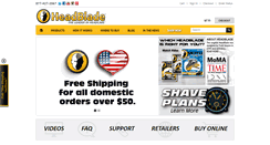 Desktop Screenshot of headblade.com